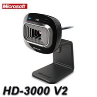 【MR3C】含稅 Microsoft 微軟 LifeCam HD-3000 V2版本 網路攝影機