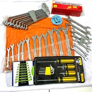 Wrench Package 8-24 Wrench + Wrench Ring Set + Wrench Set + Screwdriver Set