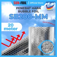 SUNFOIL SB200-MM [20m] Bubble Foil Series Bubble Aluminium Foil Penebat Haba