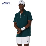 ASICS Men COURT POLO in Saxon Green