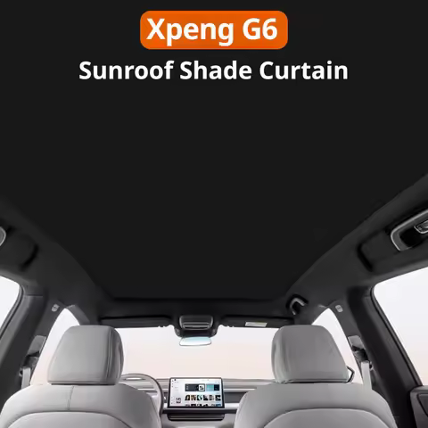 For Xpeng G6 2023 2024 2025 Car Sunshade Roof Sun Visor Ice Crystal Sunscreen Heat Insulation Shade