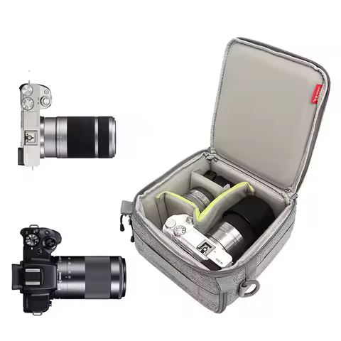 04A Single Electric Micro Single Camera Bag Compression Resistant Double Opening Sling Inner Insert 