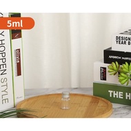 5ml clear bottle with aluminum cap, 5ml sample bottle, 5ml plastic bottle, 5ml bottle