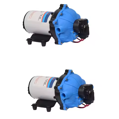 Top!-Washdown Pump RV Water Pump 5.5 GPM 70 PSI Max. Lift Self Priming For Marine Deck, Yacht, Carav