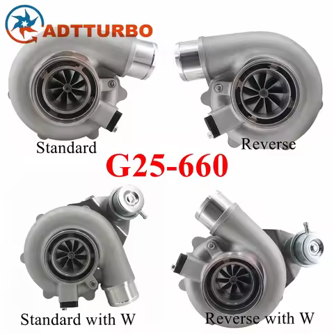 Turbo G25 G25-660 54mm G Series Turbocharger Ceramics Ball Bearing 0.72AR Complete Performance Turbi
