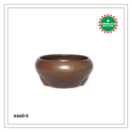 Pot Bonsai Keramik Mame Bulat