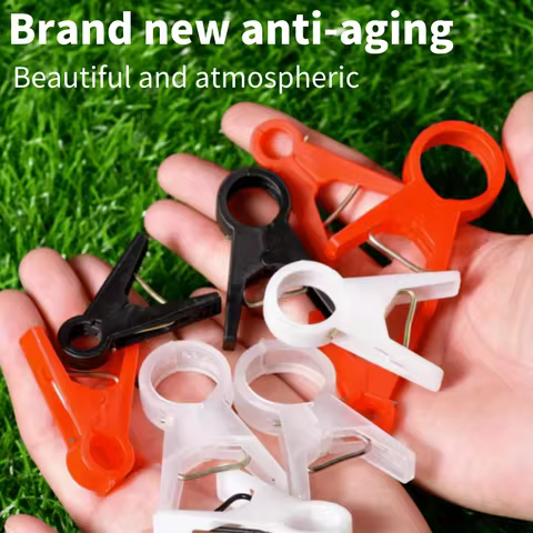 1.2/1.8/2.2calibre，Greenhouse fixed hanging seedling clip, tomato clip, cucumber pepper clip, garden