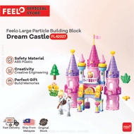Feelo FL42027 (115Pcs) Dream Castle Building Blocks Mainan Budak Perempuan Princess Castle Blocks