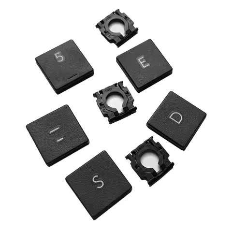 Replacement Brand New Keycap Key Cap Scissor Clip Hinge Button For Logitech K580 Black