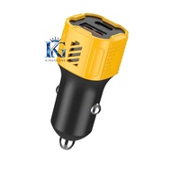 KingGlass YY-C37 48W Fast Charging Car Charger | Dual Port Type-C + USB QC3.0 [BAA]