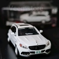 Diecast 1: Mercedes Benz C63S Wagon AMG Travel Edition S205 Lowride [DCM] Limited