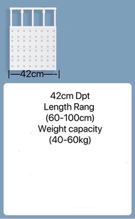 D.I.Y width Adjustable cabinet level divider board