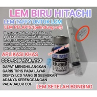 LEM CAIR tf42000 eb 45  ATAU  Lem Biru Hitachi Asli Lem Biru Pelable -  Hitachi Penutup Layar LCD Le
