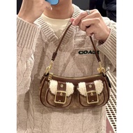 New Female Bag Ashton Leather Portable Underarm Shoulder Bag Messenger Bag Motorcycle Bag CY658