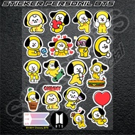 STICKER CHIMMY BTS SUDAH DI CUTTING TERBARU - (SV-0011) STICKER PACK CHIMMY BTS TERBARU - STICKER CU