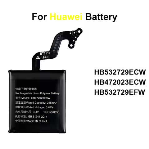 Watch Battery Safe HB532729ECW HB532729EFW HB472023ECW 215-460mAh For Huawei Watch GT2 46MM GT 2 42M