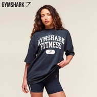 GYMSHARK College Loose Sports Casual Lightweight Short Sleeve T-Shirt