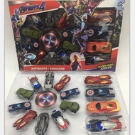 Car Set Avengers - Avengers Ironman Car Toy, Captain America, Hulk, Sipderman