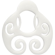 4PCS Shirt Cinch Clip for Women Clothing, T-shirt Ties Clips Clothes Corner Knotted Button Scarf Rin