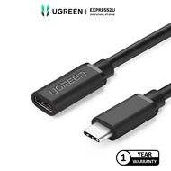 UGREEN USB-C 3.1GEN 1 MALE TO FEMALE EXTENSION DATA CABLE 5GBPS 0.5M (BLACK)