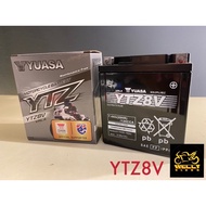 YUASA YTZ8V R25 YTZ8V YTZ8 100% ORIGINAL AUTHENTIC YUASA BATTERY YAMAHA R25 MT25 XMAX YZF-R25 CB300R