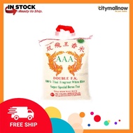 [ FREE FAST DELIVERY ] [ LOCAL READY STOCK ] Double F.K. AAA Thai Fragrance White Rice 5Kg/ 10Kg - T