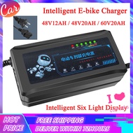 48V12AH 48V20AH 60V20AH 70V20AHIntelligent E-bike Charger For Battery Lead Acid Battery Charger Smar
