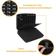 Miniature Storage Carrying Figure Case -Figurine Minature Carrying Case,Compatible with Warhammer 40
