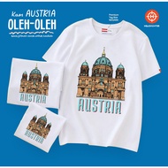 T-shirt by Austria salburzburg wear Original CountryTAG, 30s cotton material, Premium Souvenir gift