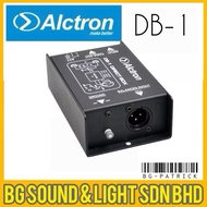 Alctron DB-1 Single Passive Impedance Converter DIBOX Front Effector DI Box (DB1)