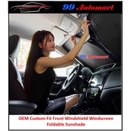 BMW X1 X3 X5 5 SERIES OEM Custom Fit Front Windshield Windscreen Foldable Sunshade