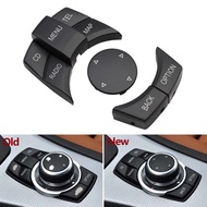 Car CIC IDrive Multimedia Control Knob Menu Button Keys For BMW X1 X5 X6 1 3 5 Series E84 E90 E91 E9