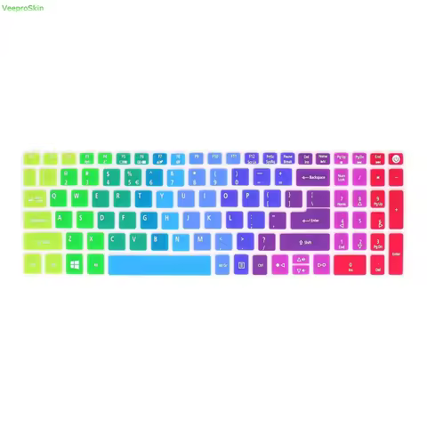 For Acer Aspire E15 E 15 E5-576 E5576 V3 V15 E5-553G/575G / Aspire 3 5 7 Series Silicone Keyboard Co
