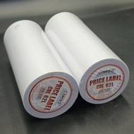 2-Row Price Label Paper, 2-Line Price Label, 10 Rolls