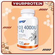 SFD - Vitamin D3 4000 + K2 pills - 120 pills
