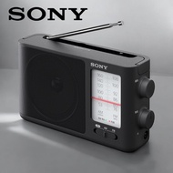 Sony Portable Radio ICF-506: FM/AM/Wide FM Compatible Battery-Operated (3xAAA) Black ICF-506 C