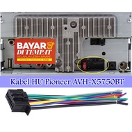 Pioneer Head Unit Socket Cable u Install HU Pioneer AVH X5750BT/ AVH-X5850BT HU Car/ Tape Mo