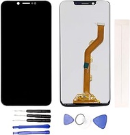 LCD Display & Replacement Touch Screen Digitizer Assembly with Free Tools for Tecno Camon 11 CF7 Bla