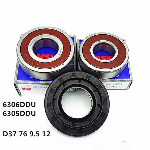 Suitable for LG drum washing machine NSK bearing 6306 6305 water seal oil seal sealing ring D37 76 9