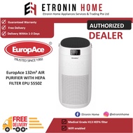 EuropAce 132m² AIR PURIFIER WITH HEPA FILTER EPU 5550Z