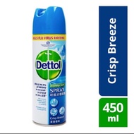 Dettol spray-450ml crisp breeze
