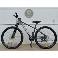 RALEIGH Midnight Grey Hardtail Aluminium Alloy Mountain Bike | Disc Brake 27 Speed MTB Bicycle