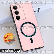 Softcase rubber realme c71/S21/Motif /case realme c71/casing realme c71