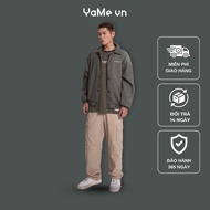 Jacket Men's Classic Velvet DurableTexTM Solid Fabric Less Wrinkle Seventy Seven 037 Loose Fit F4 23