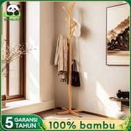 GANTUNGAN Bamboo Clothes Hanger Clothes Hanger Stand Hanger Clothes Hanger Standing Clothes Hanger