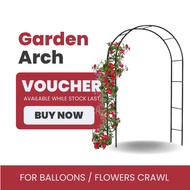 Garden Rack Pintu Gerbang Garden Sign Wrought Iron Flower Rack Climbing Plant vine hooks Stand Outdo