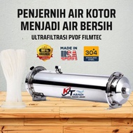 Ultrafiltrasi PVDF Water PreFilter 10.000 LPH UF PVDF 10.000 LPH 1set