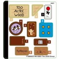 Lego Parts - 21326stk01 - Sticker Sheet for Set 21326, Sheet 1 - (77398/6337749)