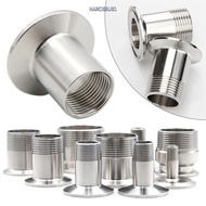 NARCISSUS1Y7KJ 1Pcs Pipe Fitting Connector, SUS304 Sanitary DN15-DN40 Tri Clamp,  Homebrew BSPT Fema