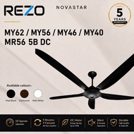 REZO VENTUS MY56 DC MY46 DC MY40 MY62 MR56 DC CASTA 40"/42"/56"/62" inch DC motor 9 Speed Remote Con